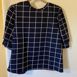NWOT 3/4 sleeve blouse